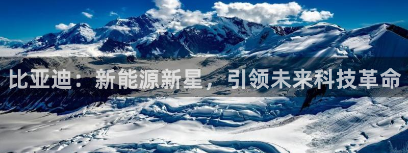 球盟会娱乐平台:比亚迪:新能源新星,引领未来科技革命